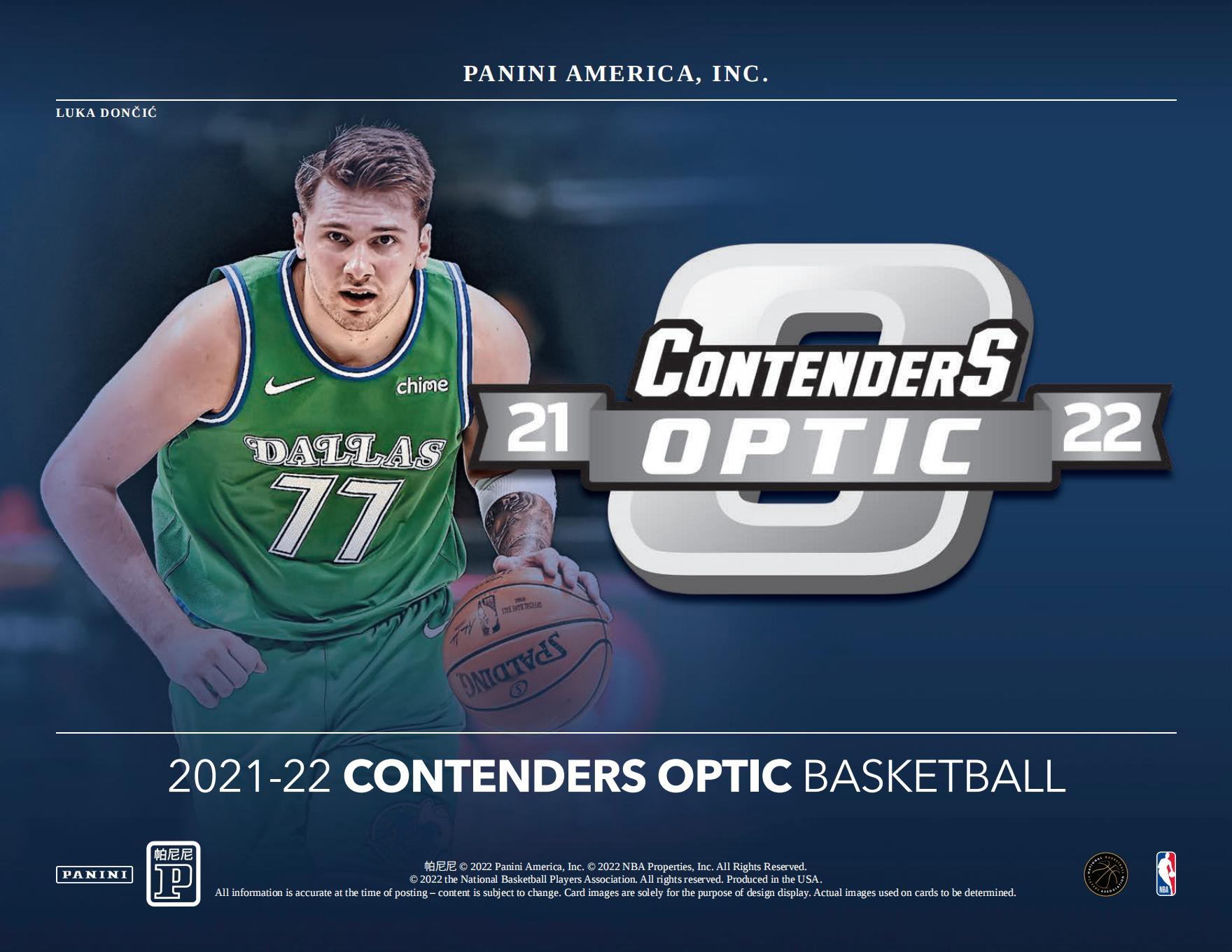 2021-22 CONTENDERS OPTIC  ASIA Tmall New Factory Sealed Case 🔥Look For Gold Wave🔥